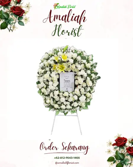 Krans Bunga Duka waluran